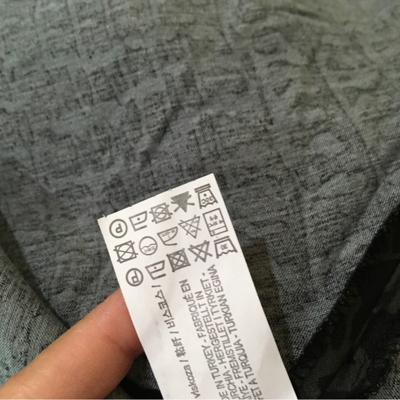 ZARA midi skirt SATIN Printed ZW COLLECTION Rustic Black Size Xs Womens - Picture 6 of 8